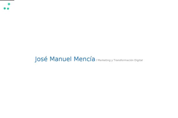 josemanuelmencia.com site used Bernate