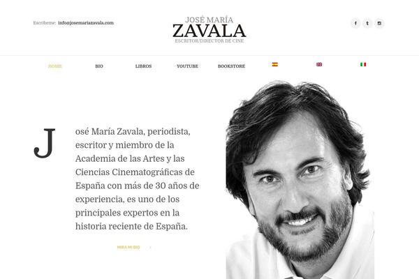 Writer-ancora theme site design template sample