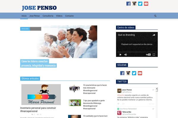 josepenso.com site used Newspaper_v.4.6.1