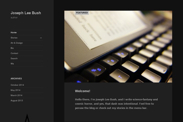 Twenty Fifteen theme site design template sample