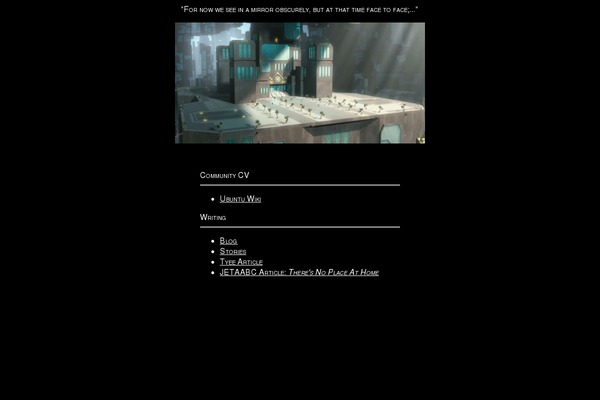 Galaxy theme site design template sample