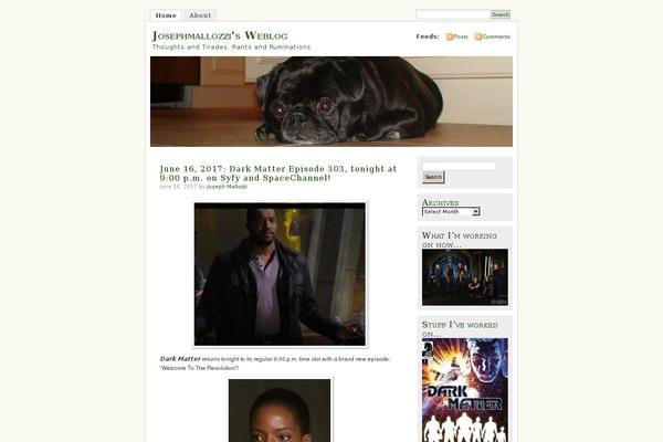 Libretto theme site design template sample