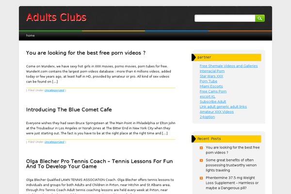 Arb theme site design template sample