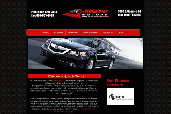 josephmotors.com site used Smpl Skeleton