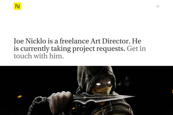 Semplice theme site design template sample