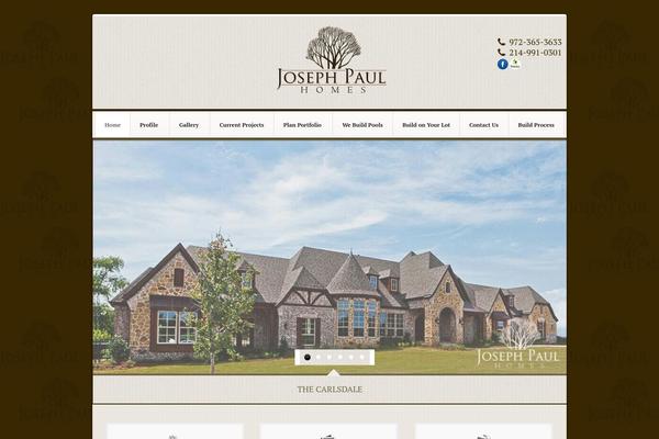 Rockwell theme site design template sample