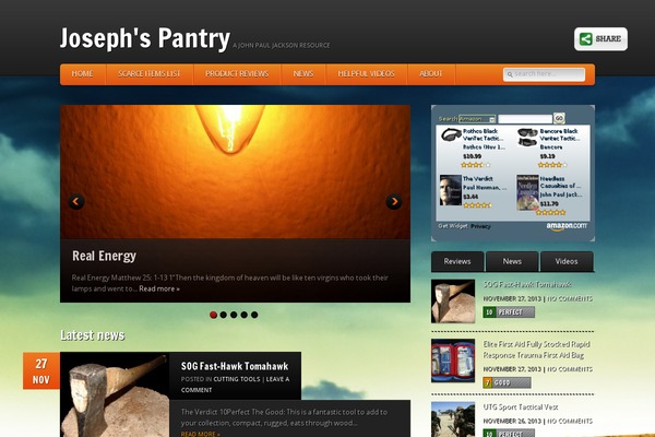 GamePress theme site design template sample