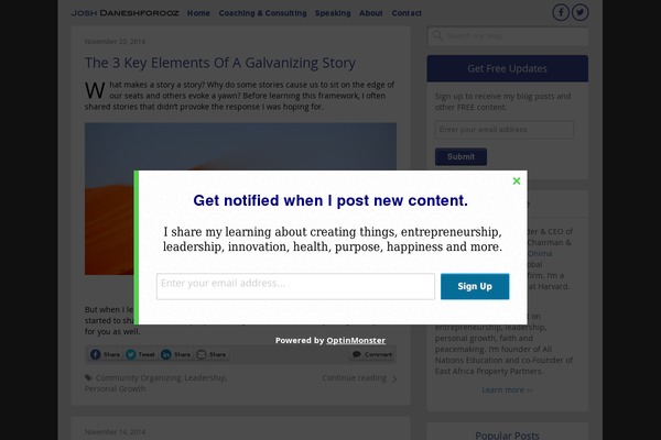 Site using bxSlider integration for WordPress plugin