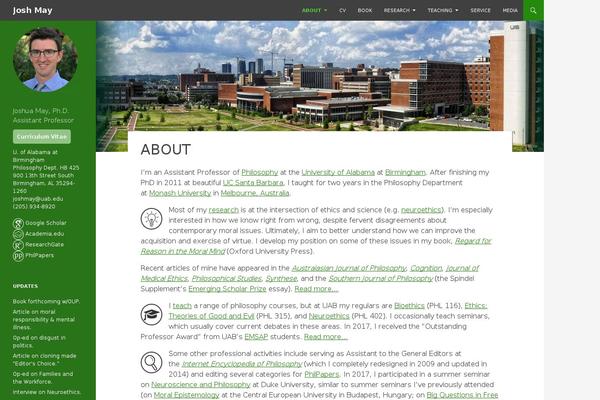 Site using Ultimate-blocks plugin