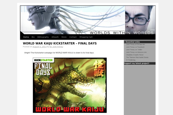 joshfinney.com site used Twenty Ten