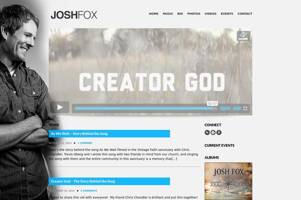joshfoxmusic.com site used Wp_muzak