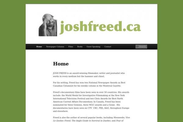 Duster theme site design template sample