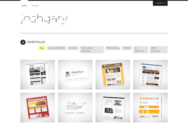 Yin & Yang theme site design template sample