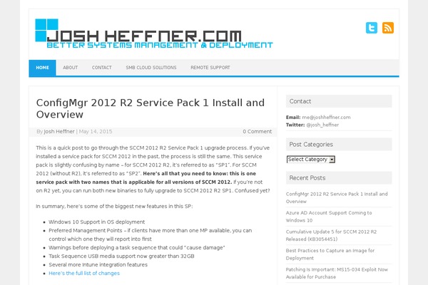 joshheffner.com site used Blockify