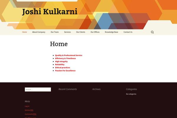 Site using Counterize plugin