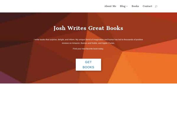 Divi theme site design template sample