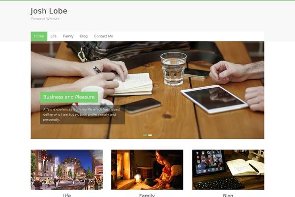 Accelerate theme site design template sample