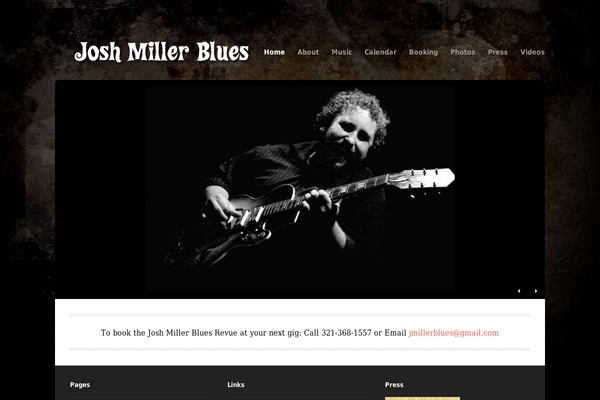 joshmillerblues.com site used Wpex-bizz