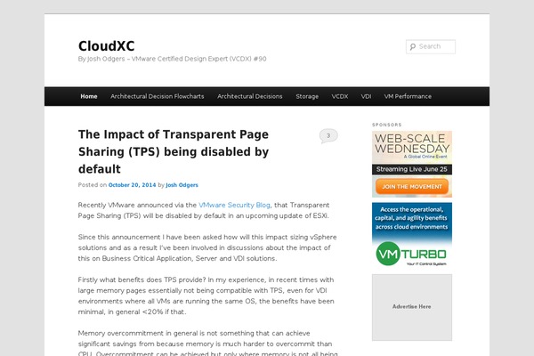Site using Twenty Eleven Theme Extensions plugin