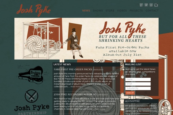 Site using Flex-slider plugin