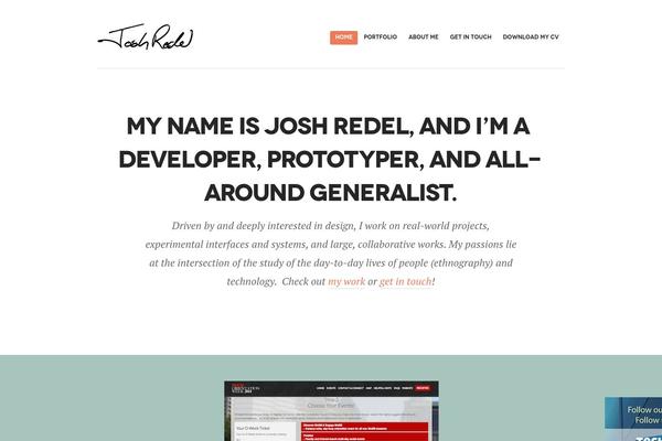 Sparks theme site design template sample