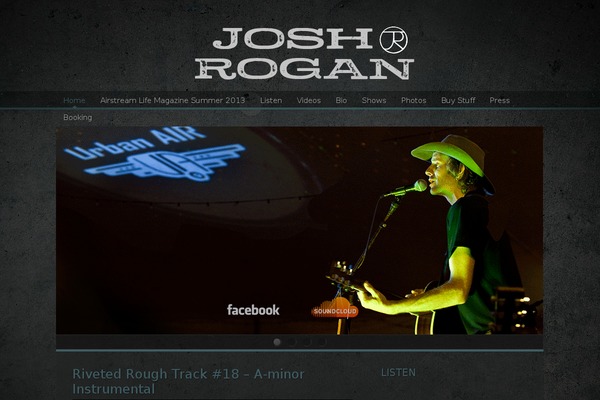 Dark-n-gritty theme site design template sample