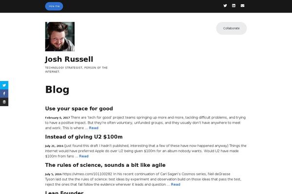 Site using List category posts plugin