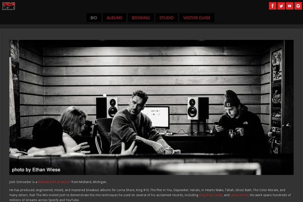 Parabola theme site design template sample