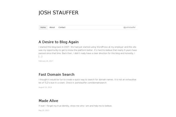 Afterlight theme site design template sample