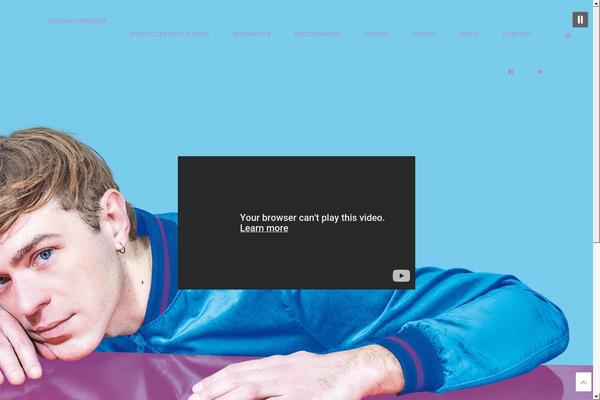 Site using Soundy Background Music plugin