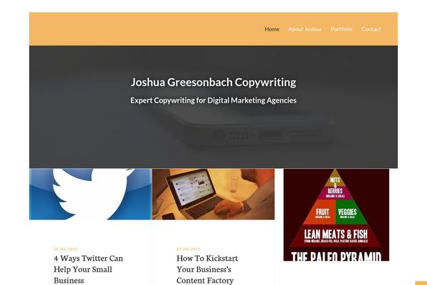 Whitespace-pro theme site design template sample