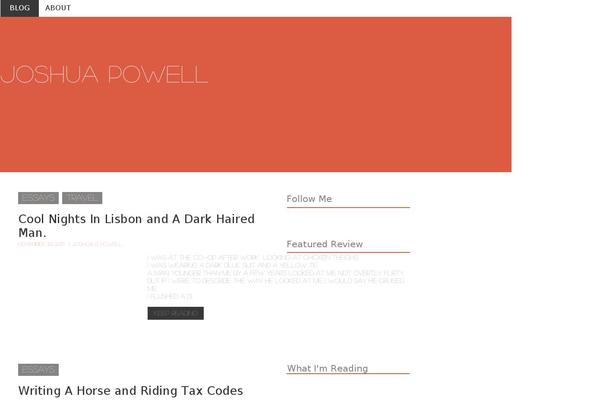 Site using Tipsy Social Icons plugin