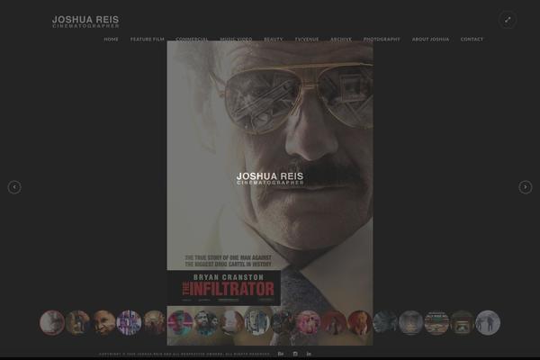 Kinetika theme site design template sample
