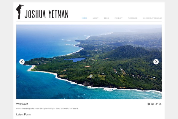 Rue theme site design template sample
