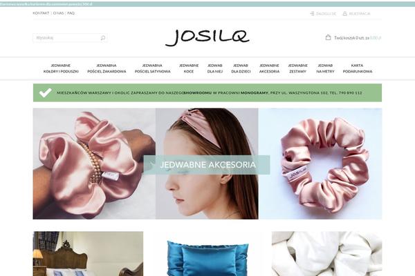 Legenda Child theme site design template sample