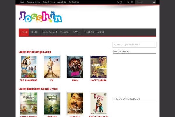 Jarida theme site design template sample