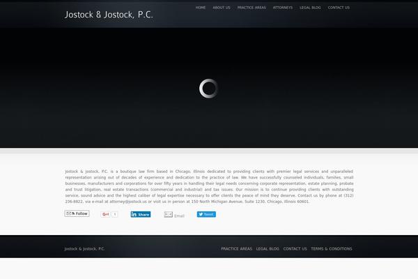 inFocus theme site design template sample