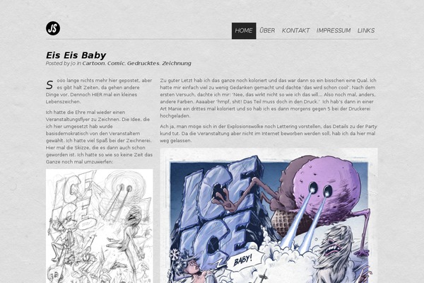 Minimum theme site design template sample