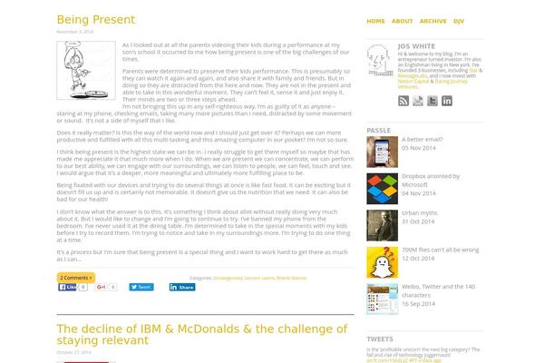 Piedmont theme site design template sample