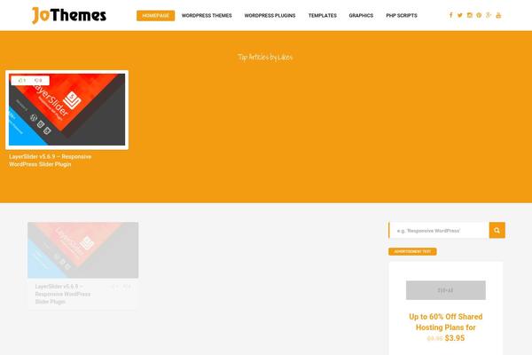 Site using Dave's WordPress Live Search plugin