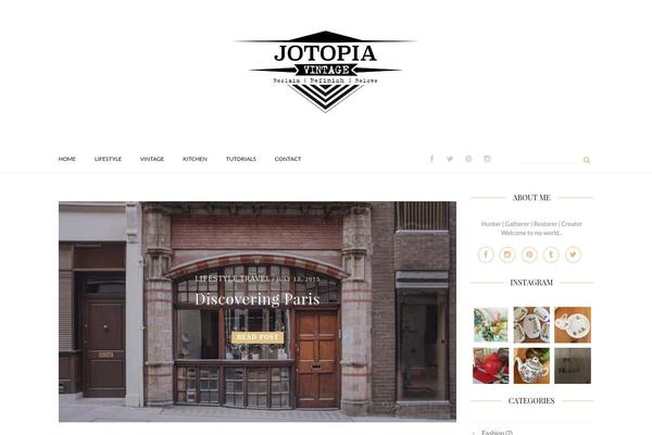 Lily theme site design template sample