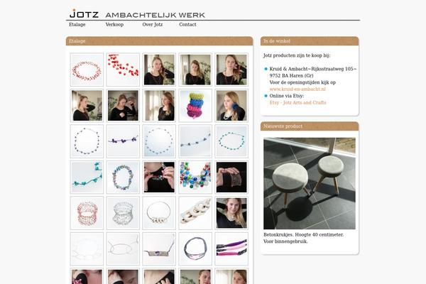 Hybrid theme site design template sample