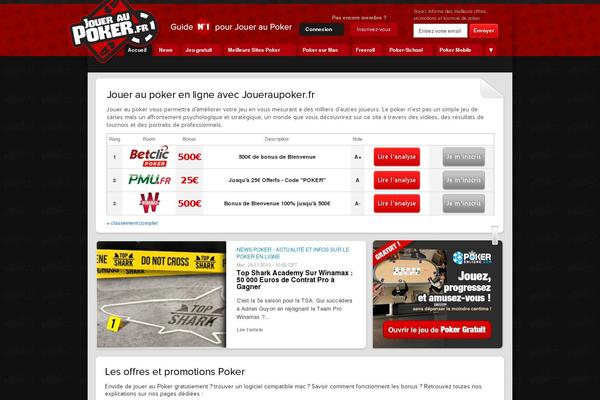 Default theme site design template sample