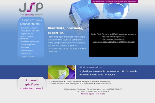 jouin.com site used Mazediaplate_theme