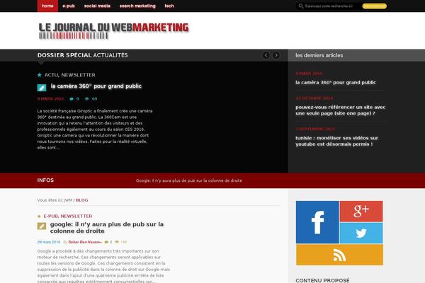 Site using Metro-style-social-widget plugin