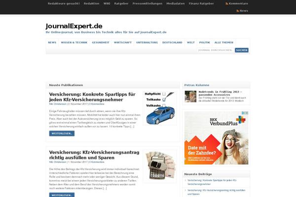 Wp-clear320 theme site design template sample