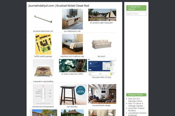 Panoramic theme site design template sample
