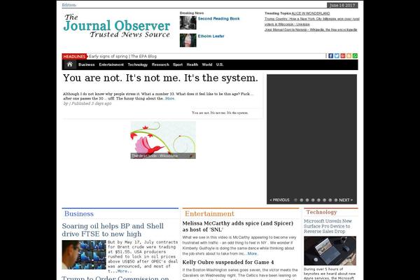 NewspaperTimes Single Pro theme site design template sample