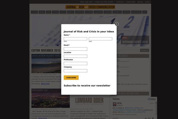 Magzimus theme site design template sample