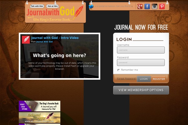 journalwithgod.com site used Jwg